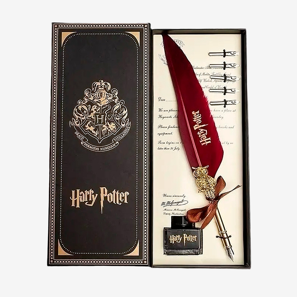 Бордова перова ручка із серії Harry Potter